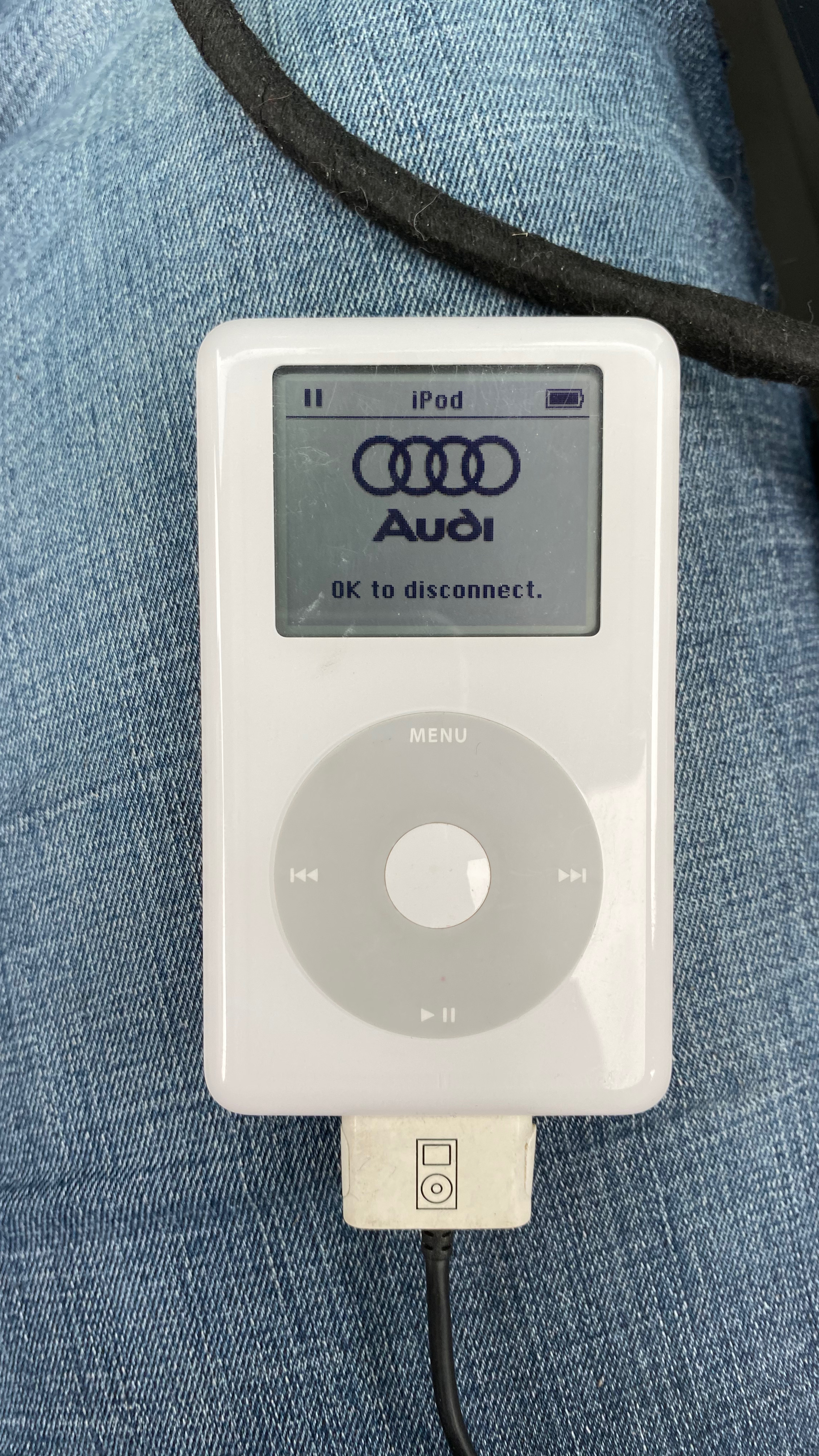 iPod adapter and vintage iPod