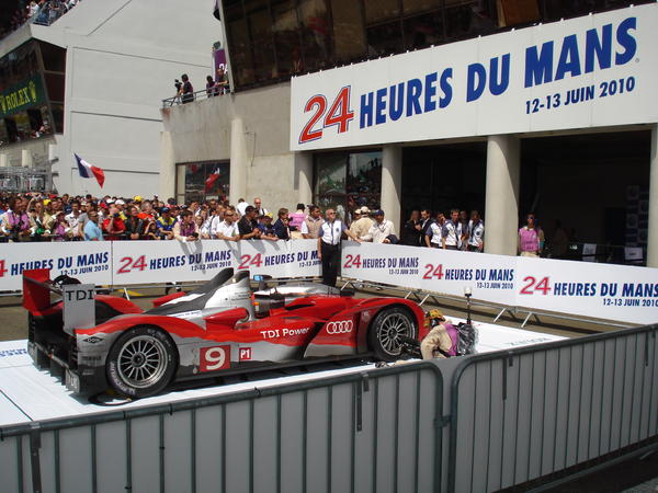 The winnig Audi - Le Mans 2010